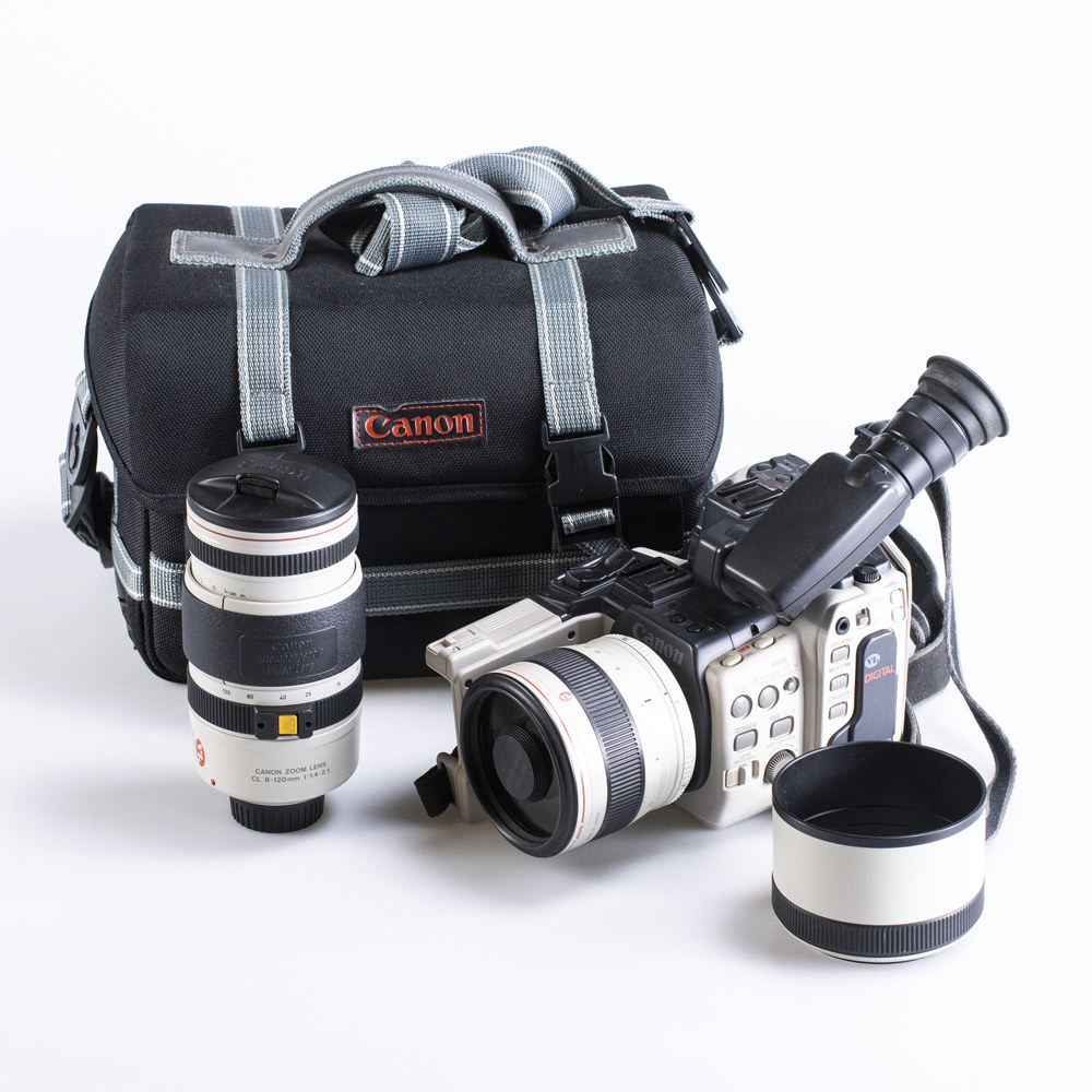 CANON VM-E2 CANOVISION 8 Bundle + Transport Case and 6 hi8 tapes EUR 100,00 - FR