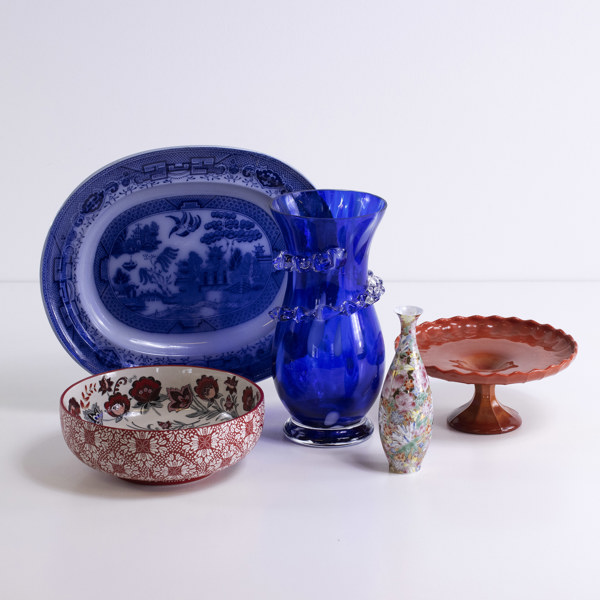 Diverse keramik & glas, 5 delar, bl a Gustavsberg_23423a_8db26d95c722fe9_lg.jpeg