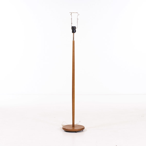 Golvlampa, teak, Örsjö, höjd 130 cm