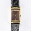Bulova, "Tank", 21x29 mm, 14k guld, 40-tal