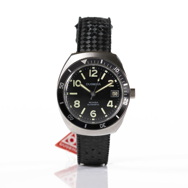 Dugena, Monza, 38 mm, rostfritt, 60-tal