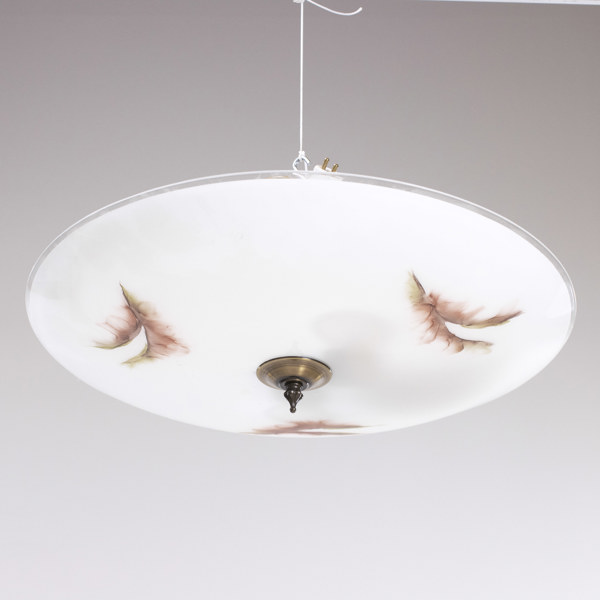 Taklampa, plafond, glas, Ståks, Ø 49 cm