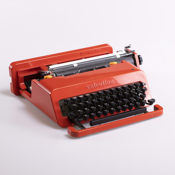 Ettore Sottsass, skrivmaskin, "Valentine", Olivetti