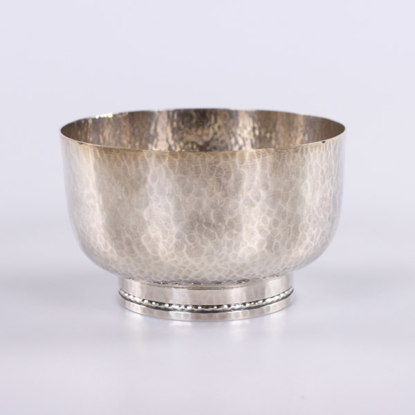 Ingrid Råström, skål, "Sofiero", silver, Ø 13 cm