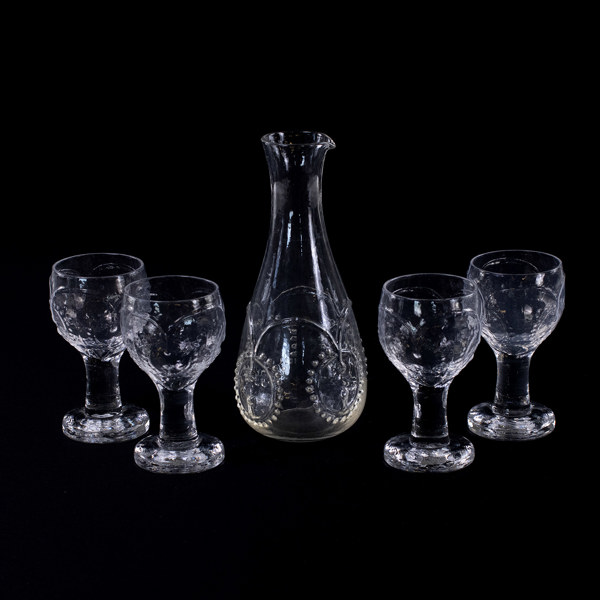 Glasservisdelar, 5 st, glas och karaff_25283a_lg.jpeg