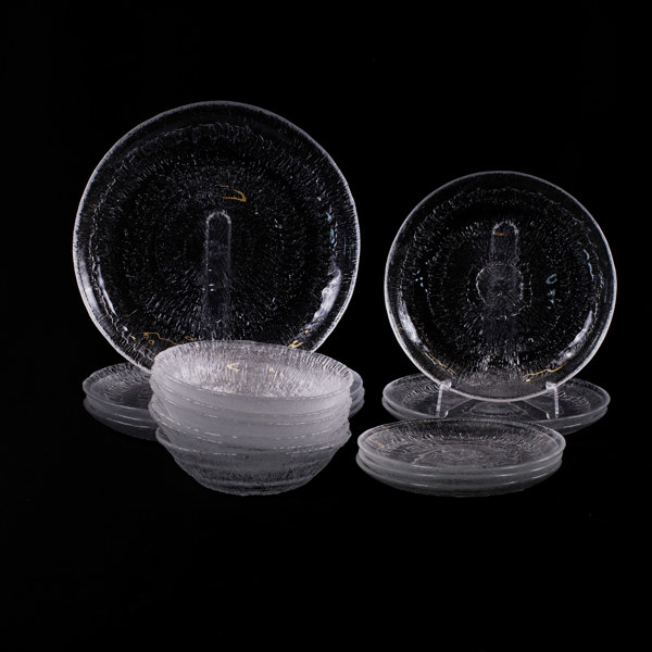 Tapio Wirkkala, servisdelar, 16 st, "Solaris", Iittala