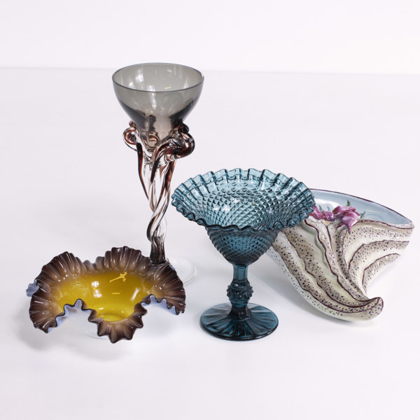 Glas/Keramik, 4 delar, höjd 23,5 cm och mindre