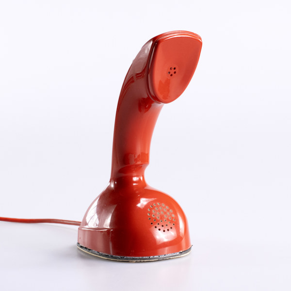 Telefon, "Kobra", röd