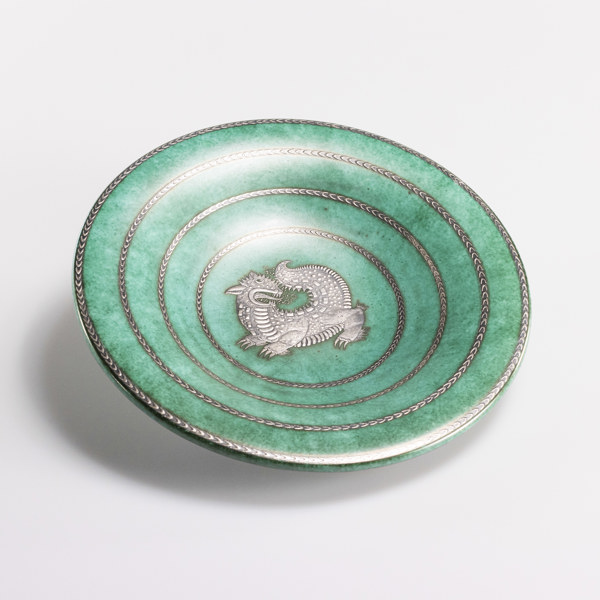 Wilhelm Kåge, skålfat, "Argenta", Ø 31 cm