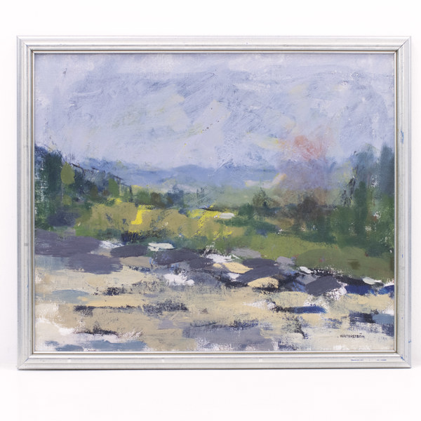 Ingvar Walterström, olja på duk, signerad, 50x42 cm