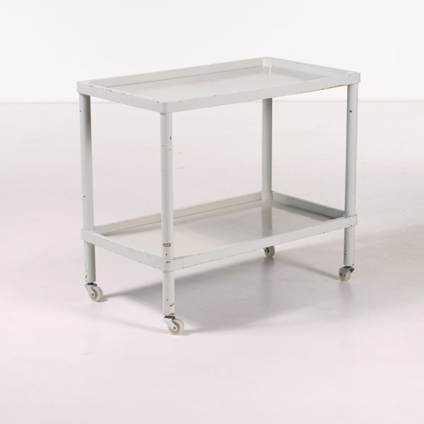 Serveringsvagn, trä, höjd 61 cm