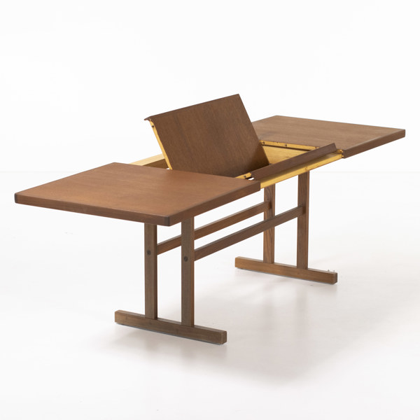 Soffbord, teak, Skaraborgs Möbelindustri, längd 110-170 cm