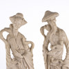 Orientaliska figuriner, 2 st, konstmassa, högsta 49 cm