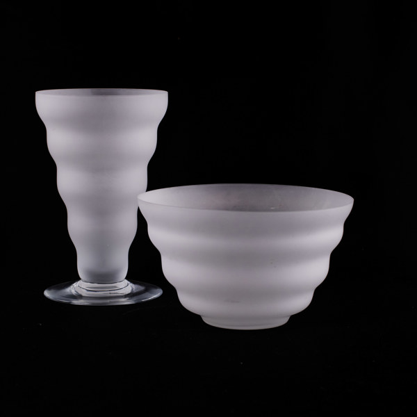 Vas, skål, Boda Shop, högsta 22,5 cm