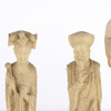 Orientaliska figuriner, 4 st, högsta 46 cm