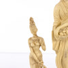 Orientaliska figuriner, 3 st, konstmassa, högsta 46 cm