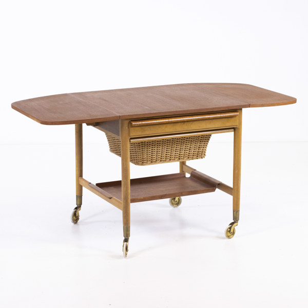 Bertil Fridhagen, sybord, teak