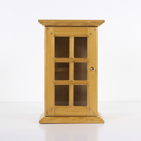 Väggskåp, furu, mindre, höjd 37 cm