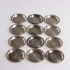Coasters, 12 st, silver, 302,6 gram