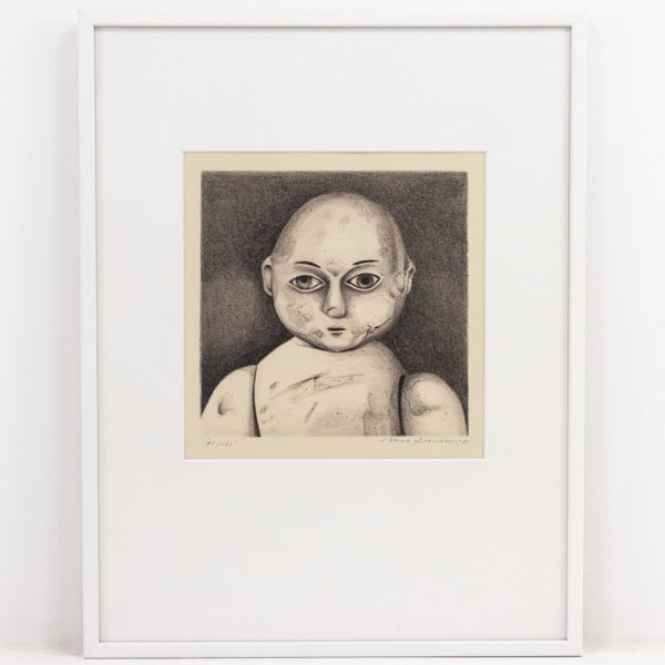 Uno Svensson, litografi, 71/125, signerad, 42x54 cm