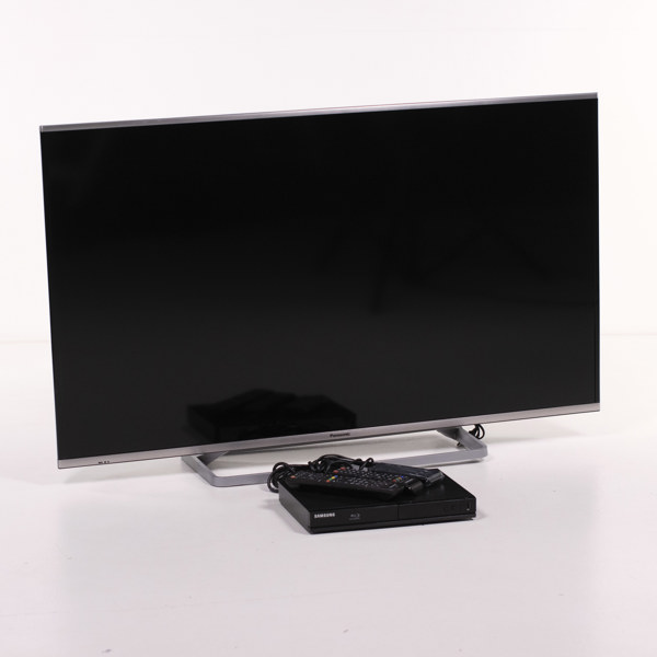 TV, Panasonic, 48", TX-48AS640E, Bluray-spelare, Samsung