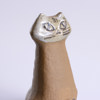 Lisa Larson, figurin, katt, Gustavsberg, höjd 12 cm