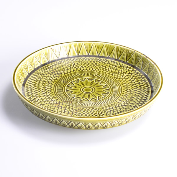 Gunnar Nylund, skål, "Oliv", Rörstrand, Ø 26,5 cm