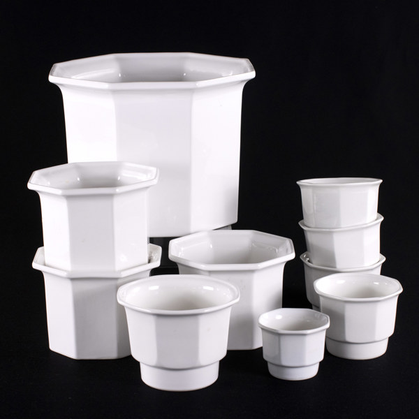 Karin Björquist, ytterfoder, 10 st, Octavius/Octavia, Gustavsberg