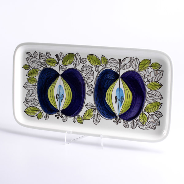 Sigrid Richter, fat, "Eden", Rörstrand, längd 42,5 cm