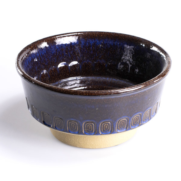 Skål, stengods, Söholm, Bornholm, Ø 26 cm