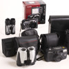 Kameror och kikare, 6 delar, bl a Telemax, Casio, Pentax