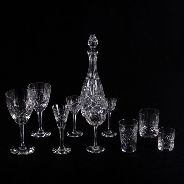 Glasservis, 71 delar, "Helga", Kosta