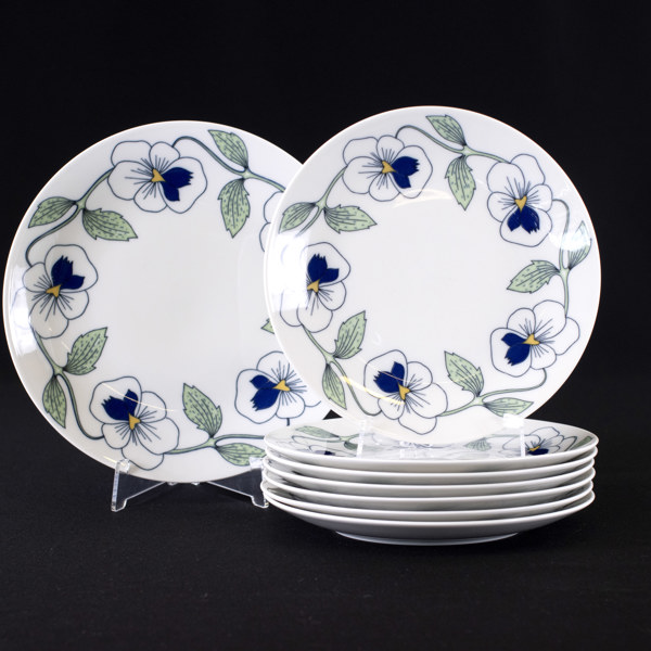 Servisdelar, 8 delar, "Sylvia", Rörstrand