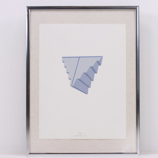 Carl Magnus, litografi, 30/200, signerad, 31x41 cm