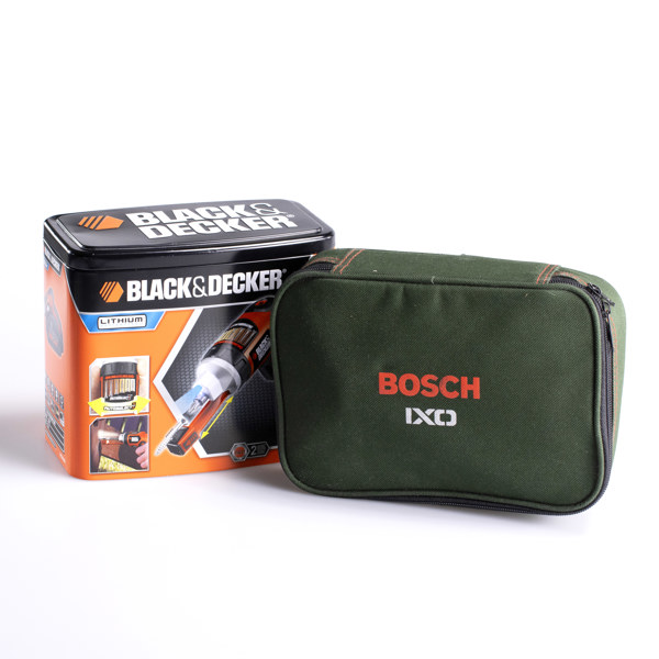 Skruvdragare, 2 st, Black & Decker, Bosch