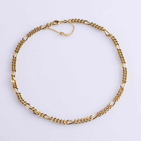 Halskedja, 18k, längd 45 cm, vikt 45,4 gram