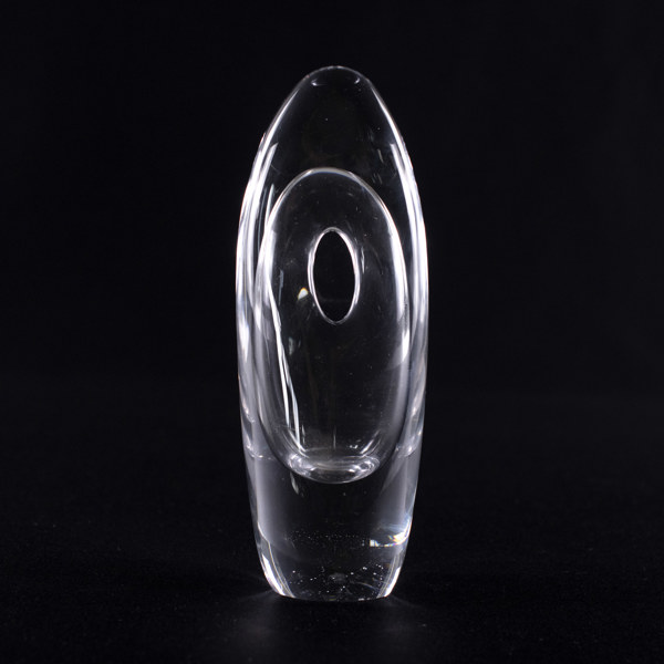 Vas, klarglas, höjd 22 cm