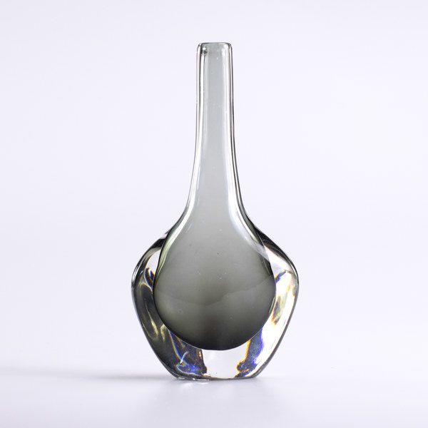 Nils Landberg, vas, "Sommerso", Orrefors, höjd 19 cm