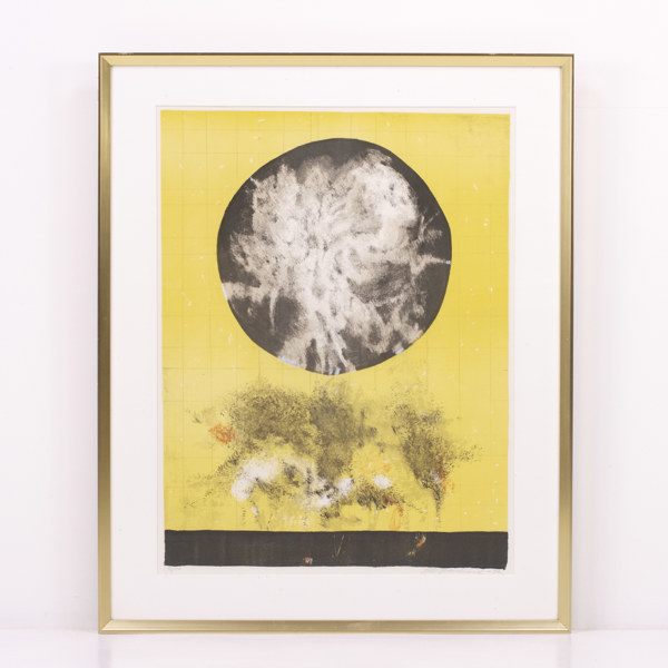 Olle Svanlund, färglitografi, signerad, numrerad 16/100