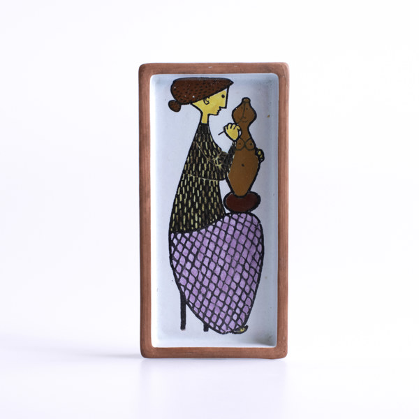 Stig Lindberg, fat, "Karneval", Gustavsberg