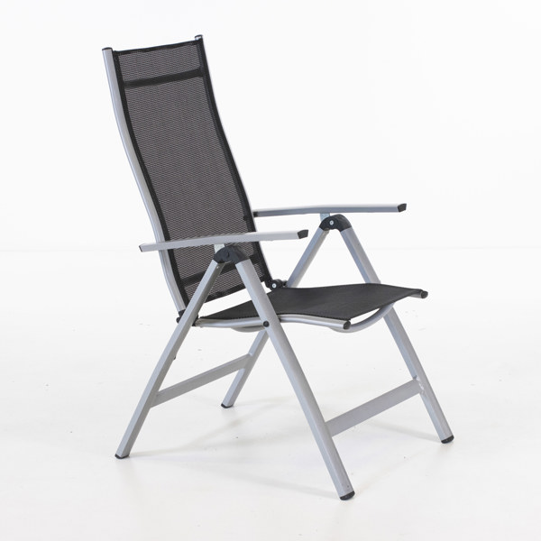 Trädgårdsstol, aluminium, fällbar, Jutlandia