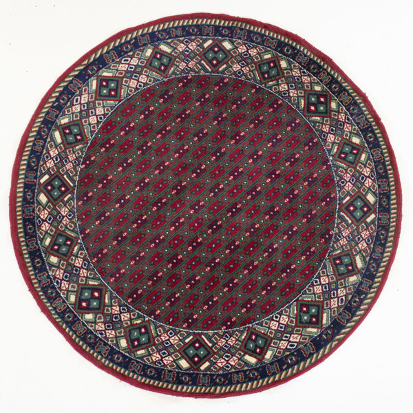 Matta, maskinknuten, rund, Ø 150 cm