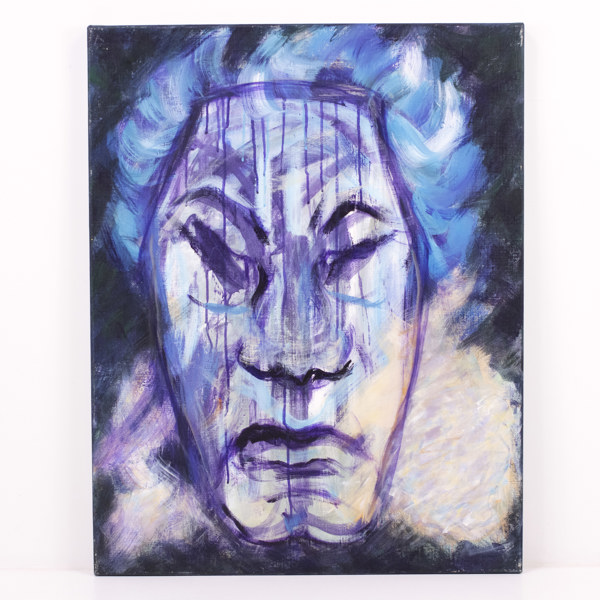 Karin Sverenius Holm, olja på duk, ej signerad, 68x87 cm