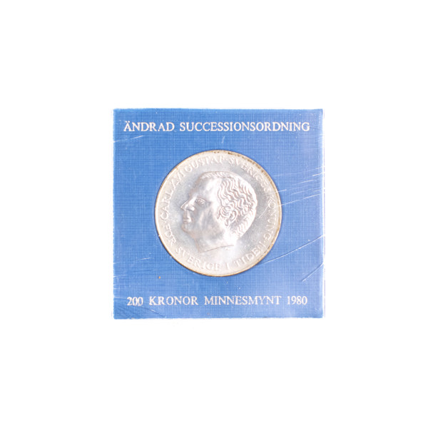 Minnesmynt, 200 kr, 1980