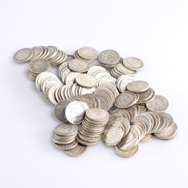 1 kr, Sverige, 172 st, 80% silver