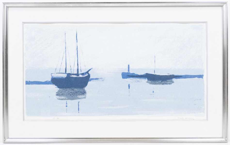 Gustav Rudberg, litografi, 133/360, signerad, 92x59 cm