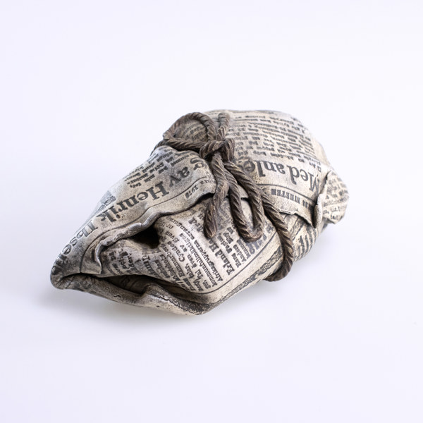 Ritva Karlsson, skulptur, stengods, signerad