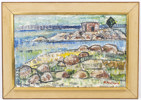 Arvid Nilsson, olja på duk, signerad, 76x54 cm