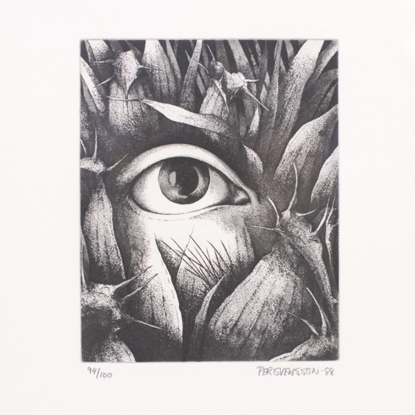 Per Svensson, etsning, 94/100, signerad, 40x50 cm