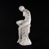 Skulptur, "Eko", parian, Gustavsberg, höjd 56 cm